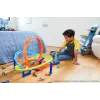 Hot Wheels Action Loop Cyclone Challenge trasos rinkinys su 1:64 mastelio mašinėle, lengvas saugojimas