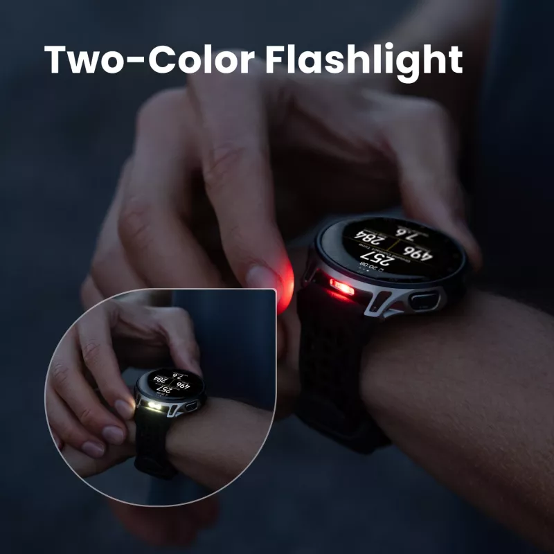 Amazfit Cheetah 2 Pro 3.35 cm (1.32 inch) AMOLED 48 mm skaitmeninis 466 x 466 pikselių jutiklinis titaninis Wi-Fi