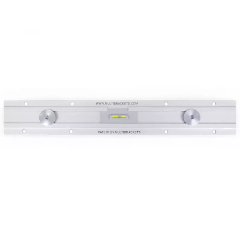 Multibrackets M Universal Wallmount Super plonas Small Sidabrinė, 66 cm (26 colių), 81,3 cm (32 colių), 200 x 100 mm, 400 x 400 mm, aliuminis, sidabrinis