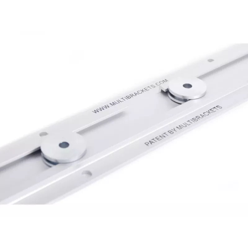 Multibrackets M Universal Wallmount Super plonas Small Sidabrinė, 66 cm (26 colių), 81,3 cm (32 colių), 200 x 100 mm, 400 x 400 mm, aliuminis, sidabrinis