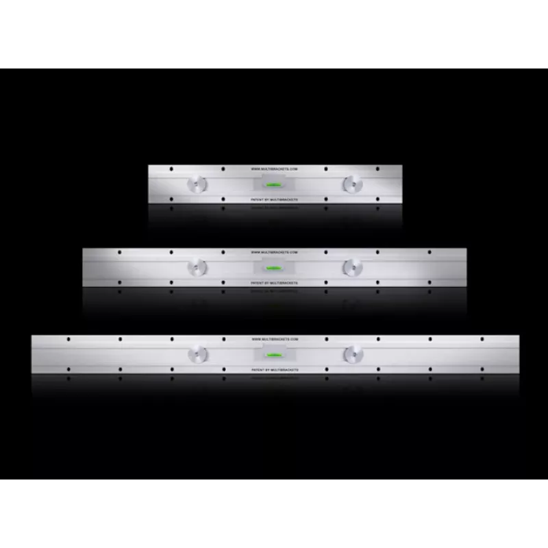 Multibrackets M Universal Wallmount Super plonas Small Sidabrinė, 66 cm (26 colių), 81,3 cm (32 colių), 200 x 100 mm, 400 x 400 mm, aliuminis, sidabrinis