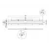 Multibrackets M Universal Wallmount Super plonas Small Sidabrinė, 66 cm (26 colių), 81,3 cm (32 colių), 200 x 100 mm, 400 x 400 mm, aliuminis, sidabrinis