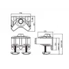 Multibrackets M Desktopmount Single / Dual / Triple Stand Desk Clamp