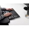 „pelėtrapper Type“ klaviatūra QWERTY Nordic USB-A + Bluetooth, pilno dydžio (100 %), laidinė ir belaidė, USB + Bluetooth, juoda