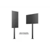 Multibrackets M Display Stand 180 Single Juoda w, Floormount
