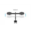 Multibrackets M VESA Desktopmount Dual Desk Clamp 24 colių-32 colių