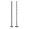 Multibrackets M Pro Series - Soundbar Holder XL, Juoda, Steel, 15 kg, 165.1 cm (65 inch), 2.79 m (110 inch), 104 mm