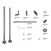 Multibrackets M Pro Series - Soundbar Holder XL, Juoda, Steel, 15 kg, 165.1 cm (65 inch), 2.79 m (110 inch), 104 mm