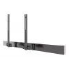 Multibrackets M Pro Series - Soundbar Holder XL, Juoda, Steel, 15 kg, 165.1 cm (65 inch), 2.79 m (110 inch), 104 mm