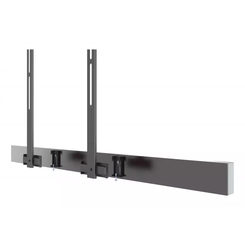 Multibrackets M Pro Series - Soundbar Holder XL, Juoda, Steel, 15 kg, 165.1 cm (65 inch), 2.79 m (110 inch), 104 mm