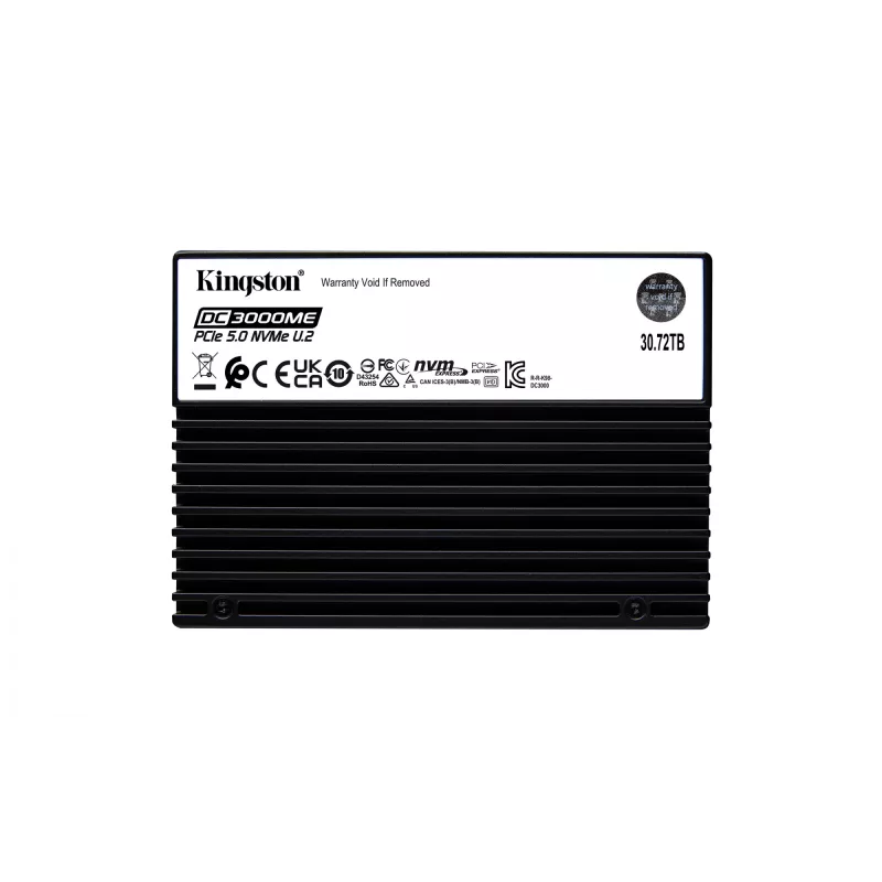 Kingston Technology 30,7 TB DC3000ME U.2 PCIe 5.0 NVMe TCG Opal Enterprise SSD