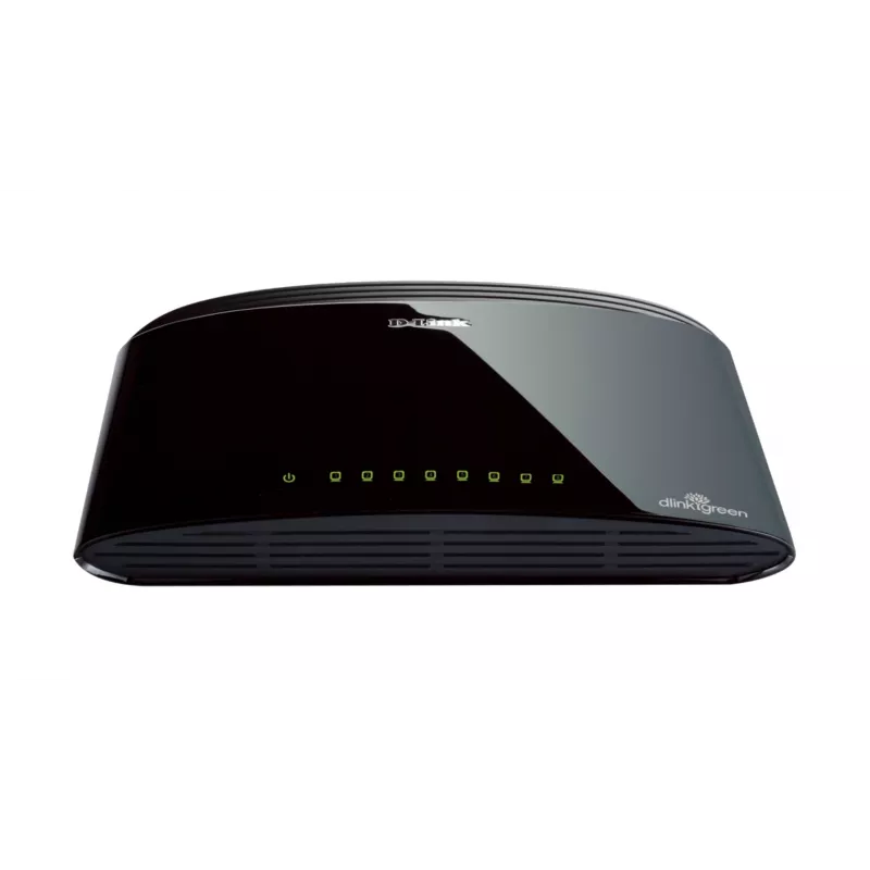 D-Link DES-1008D Nevaldomas Fast Ethernet (10/100) Juodas