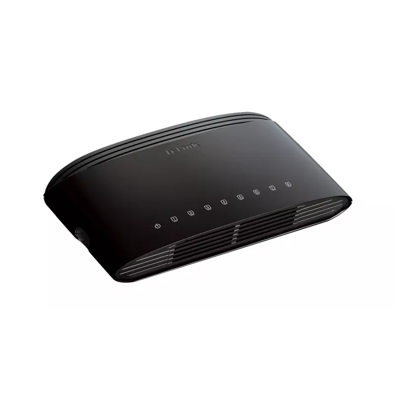 D-Link DES-1008D Nevaldomas Fast Ethernet (10/100) Juodas