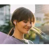 Music Sound Breeze kapsulės stiliaus Bluetooth ausinės su spalvotu dėklu