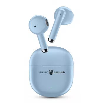 „Music Sound Breeze“ kapsulės stiliaus Bluetooth ausinės su spalvotu dėklu