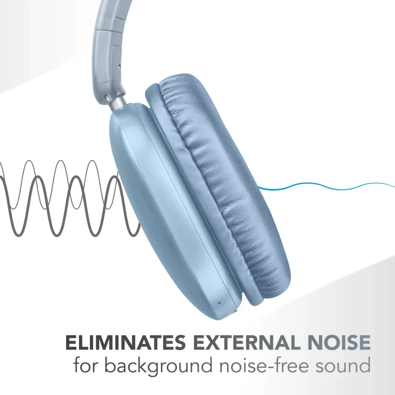 Music Sound MAXI3 MAXI3 belaidės ant ausų dedamos ausinės su aktyviu triukšmo slopinimu: įtraukiantis ir neblaškomas klausymosi potyris, iki 35 valandų baterijos veikimo laiko. Modernus dizainas, komfortas, stilius ir galingas, revoliucinis garsas.