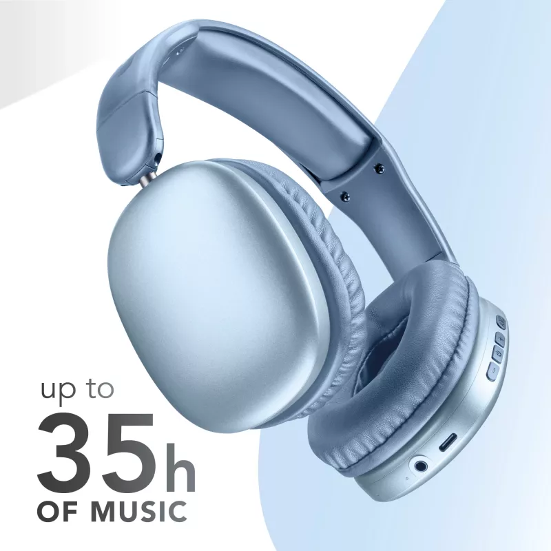 Music Sound MAXI3 MAXI3 belaidės ant ausų dedamos ausinės su aktyviu triukšmo slopinimu: įtraukiantis ir neblaškomas klausymosi potyris, iki 35 valandų baterijos veikimo laiko. Modernus dizainas, komfortas, stilius ir galingas, revoliucinis garsas.
