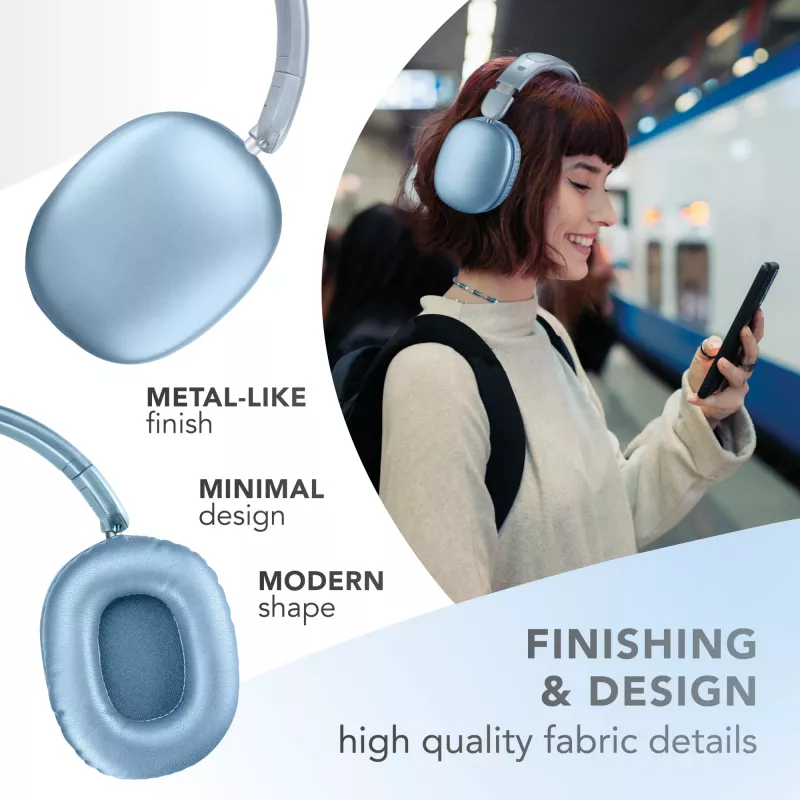 Music Sound MAXI3 MAXI3 belaidės ant ausų dedamos ausinės su aktyviu triukšmo slopinimu: įtraukiantis ir neblaškomas klausymosi potyris, iki 35 valandų baterijos veikimo laiko. Modernus dizainas, komfortas, stilius ir galingas, revoliucinis garsas.
