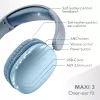 Music Sound MAXI3 MAXI3 belaidės ant ausų dedamos ausinės su aktyviu triukšmo slopinimu: įtraukiantis ir neblaškomas klausymosi potyris, iki 35 valandų baterijos veikimo laiko. Modernus dizainas, komfortas, stilius ir galingas, revoliucinis garsas.