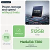 Motorola edge 60 16,9 cm (6,67 col.) Dual SIM Android 15 5G USB Type-C 12 GB 512 GB 5200 mAh žalias