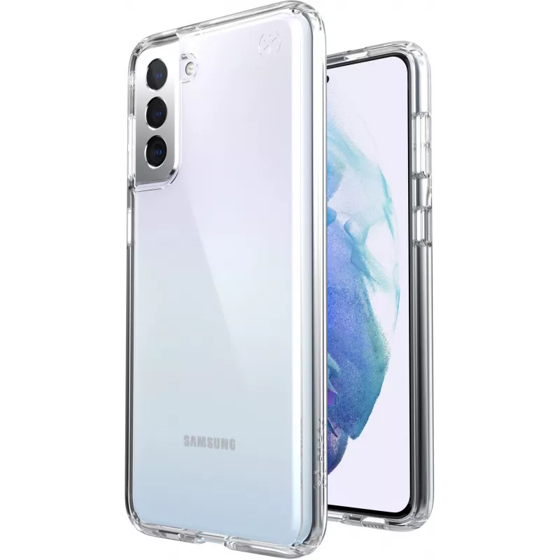 Speck Presidio Perfect Clear – dėklas – Samsung – Galaxy S21+ 5G – 17 cm (6,7 colio) – skaidrus