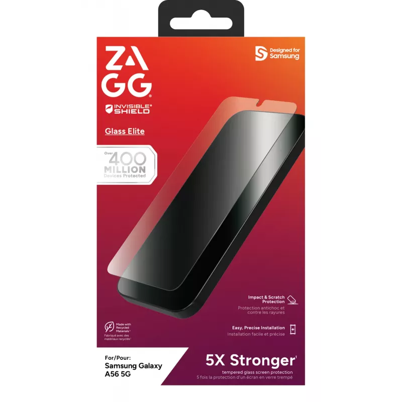 InvisibleShield Glass Elite ekrano apsauga Galaxy A56 5G