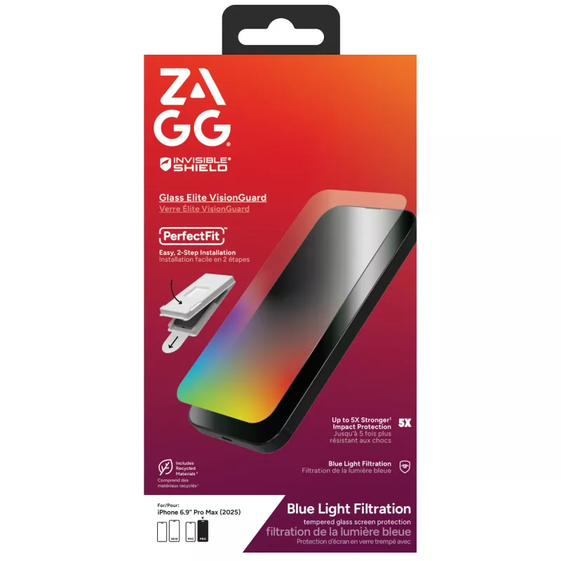 InvisibleShield Glass Elite VG ekrano apsauga, skirta Apple iPhone 17 Pro Max