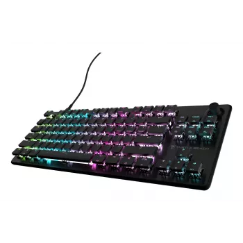 Turtle Beach Vulcan II TKL klaviatūra, skirta žaidimams, USB, QWERTY, vokiška, juoda