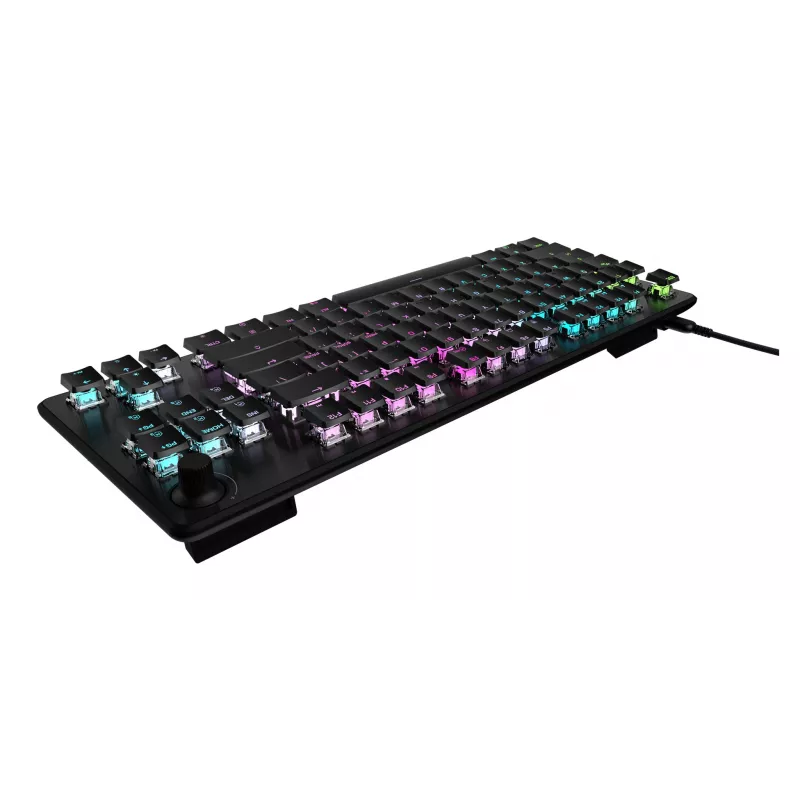 Turtle Beach Vulcan II TKL klaviatūra, skirta žaidimams, USB, QWERTY, vokiška, juoda