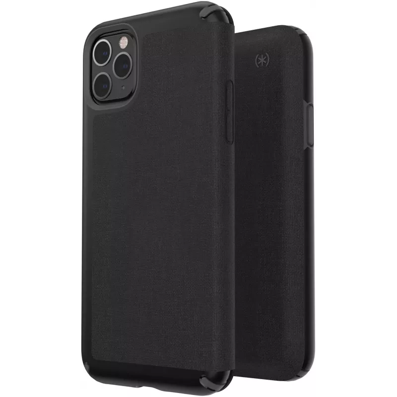 “Speck Presidio Folio” “Apple iPhone 11 Pro Max” atverčiamas dėklas, 16,5 cm (6,5 col.), juodas