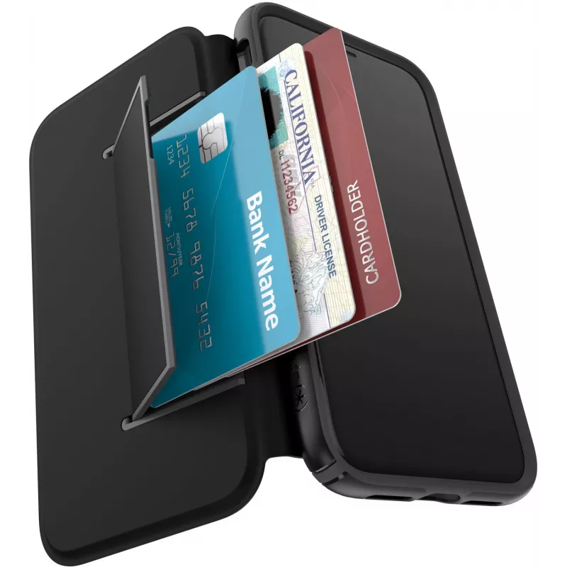 “Speck Presidio Folio” “Apple iPhone 11 Pro Max” atverčiamas dėklas, 16,5 cm (6,5 col.), juodas