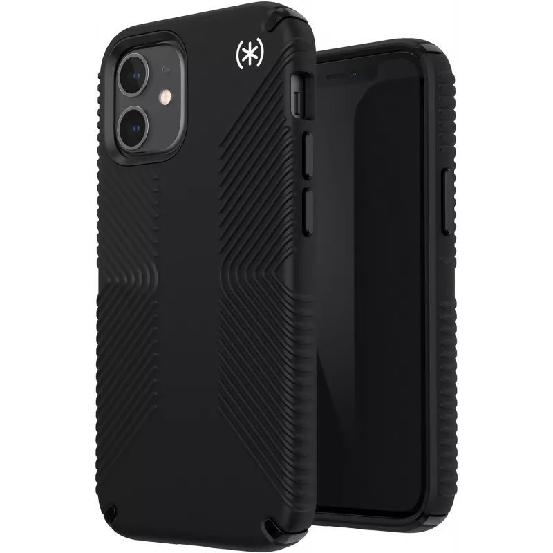 Speck Presidio2 Grip Apple iPhone 12 Mini Juoda - su Microban