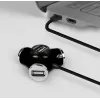 Axagon HUE-X3B sąsajos šakotuvas USB 2.0 480 Mbit/s juodas