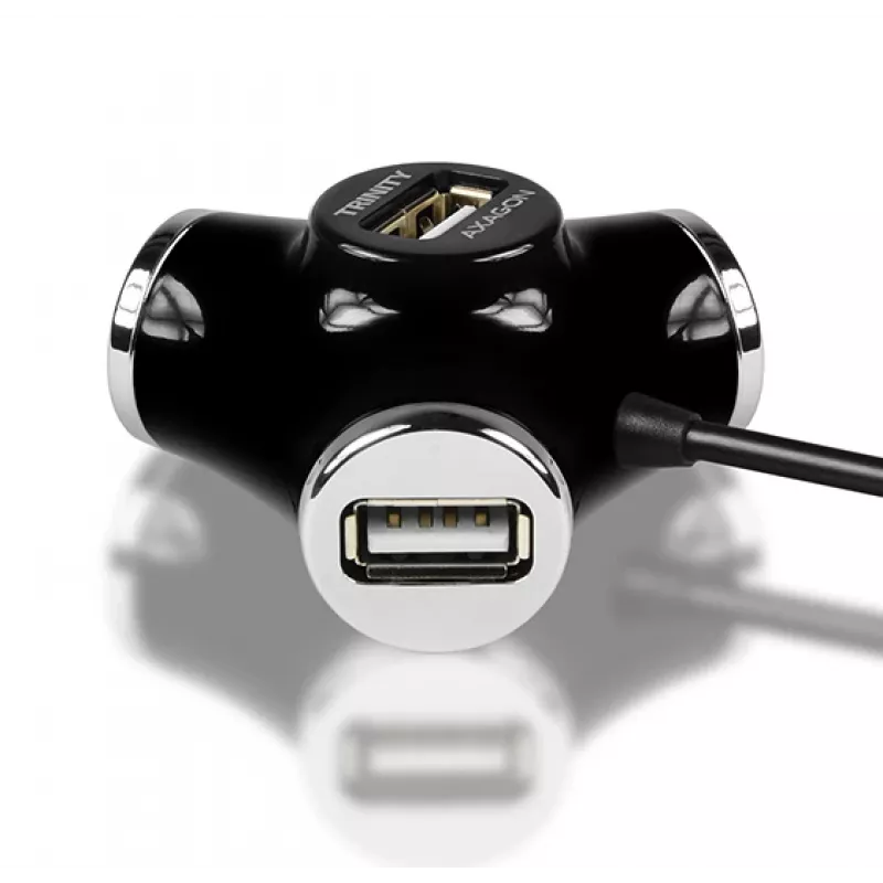 Axagon HUE-X3B sąsajos šakotuvas USB 2.0 480 Mbit/s juodas