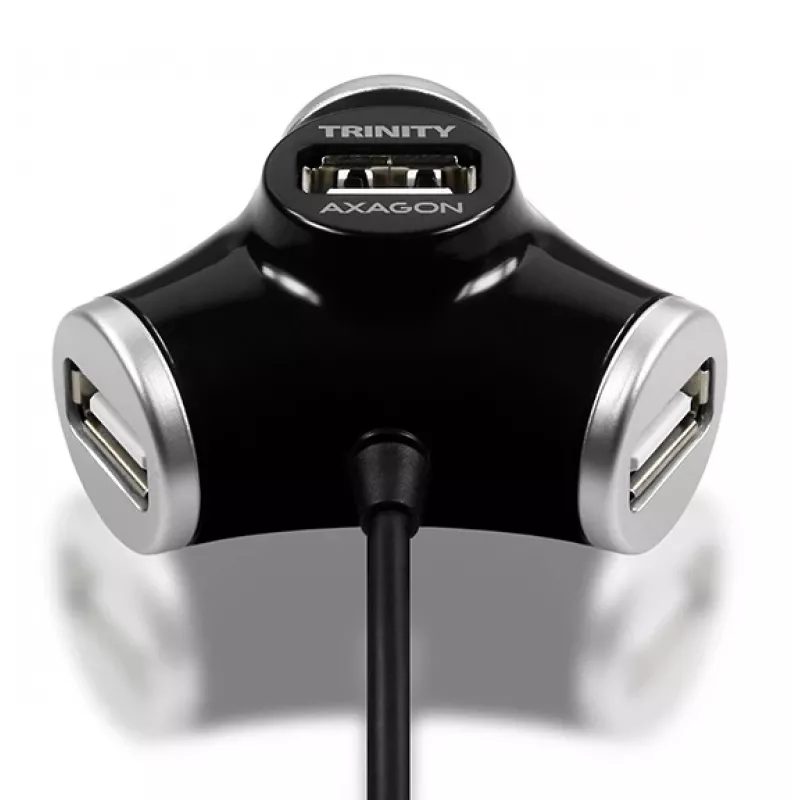 Axagon HUE-X3B sąsajos šakotuvas USB 2.0 480 Mbit/s juodas