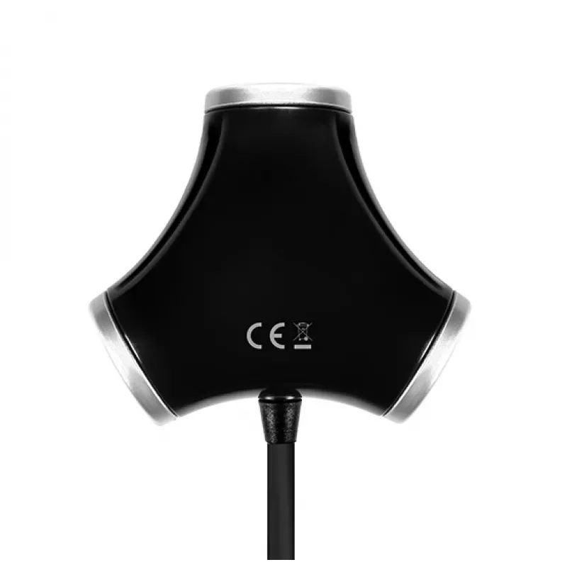 Axagon HUE-X3B sąsajos šakotuvas USB 2.0 480 Mbit/s juodas