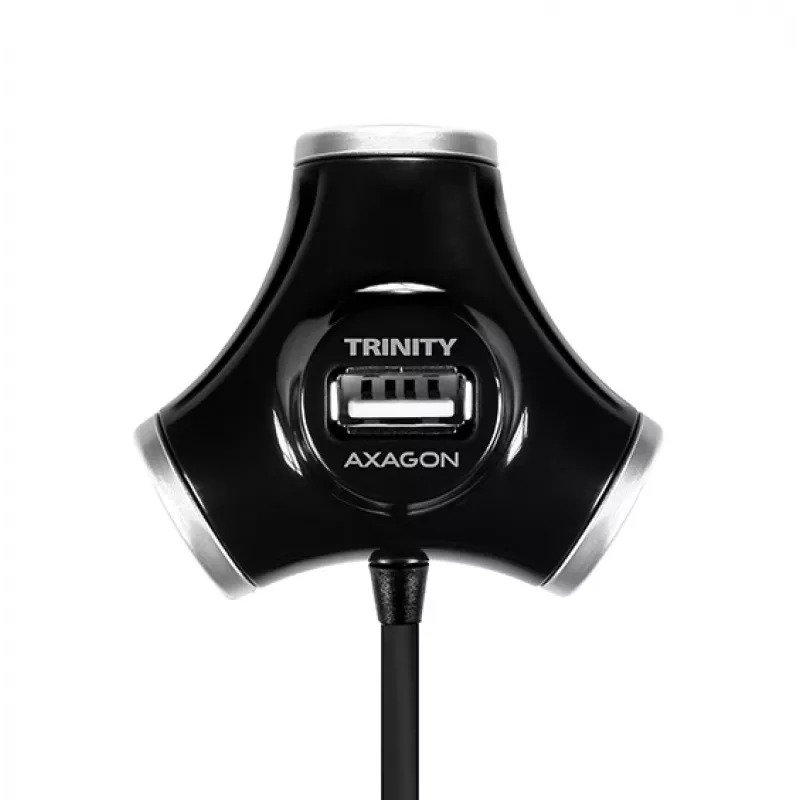 Axagon HUE-X3B sąsajos šakotuvas USB 2.0 480 Mbit/s juodas