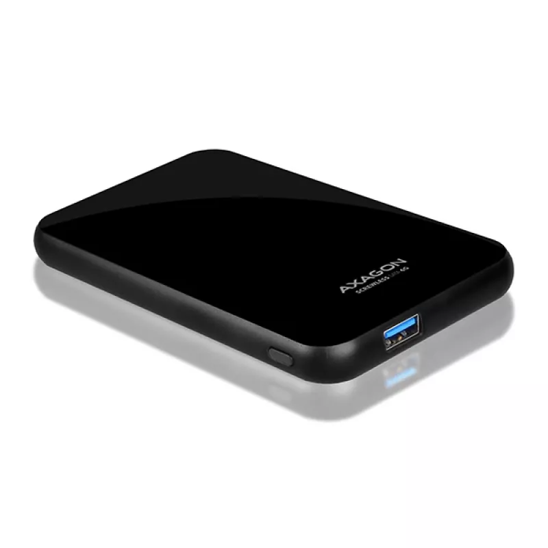 Axagon EE25-S6B atminties diskų dėklas HDD/SSD dėklas juodas 2,5 colio
