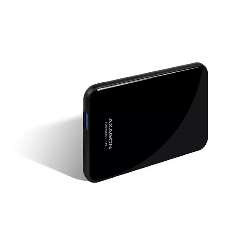 Axagon EE25-S6B atminties diskų dėklas HDD/SSD dėklas juodas 2,5 colio