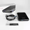Axagon EE25-S6B atminties diskų dėklas HDD/SSD dėklas juodas 2,5 colio