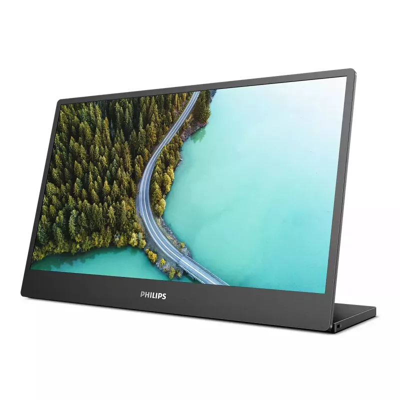 Philips 3000 serijos 16B1P3302/01 kompiuterio monitorius 39,6 cm (15,6 colio) 1920 x 1080 pikselių Full HD LED juodos spalvos