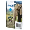 Epson Elephant vienkartinė pakuotė, žalsvai mėlyna 24 Claria Photo HD rašalo, žalsvai mėlyna, 4,6 ml, 1 vnt., 360 puslapių