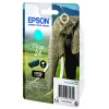 Epson Elephant vienkartinė pakuotė, žalsvai mėlyna 24 Claria Photo HD rašalo, žalsvai mėlyna, 4,6 ml, 1 vnt., 360 puslapių