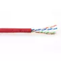 ACT CAT6 U/UTP vytos vytos jungties kabelis raudonas 305 m, 305 m, Cat6, Raudona