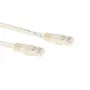 ACT 5 m ilgio U/UTP CAT6A komutacinis kabelis, dramblio kaulo spalvos, su RJ45 jungtimis