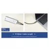 ACT USB-C 3.2 Gen2 Active Optical kabelis (AOC) jungiamasis kabelis, 5 m