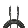 ACT USB-C 3.2 Gen2 aktyvus optinis kabelis (AOC), jutikliniams ekranams, vaizdui, duomenims, maitinimui, 3 m