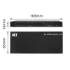 ACT 4K HDMI skirstytuvas, 1 į 4, EDID palaikymas, HDMI, 4x HDMI, 3840 x 2160 pikseliai, juoda, 4K Ultra HD, 10,2 Gbit/s