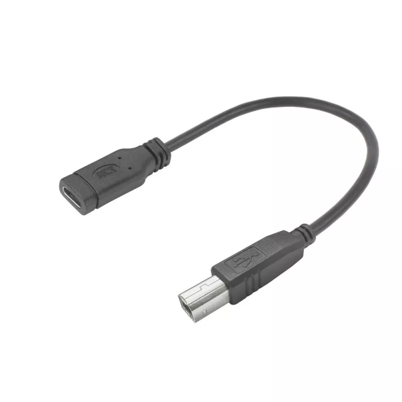 ACT USB-C patelė į USB-B 2.0 spausdintuvo adapterio kabelis 0,2 m