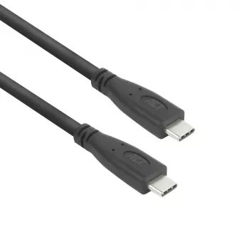 ACT AC7445 USB laidas USB 3.2 Gen 2 (3.1 Gen 2) 5 m USB C 10 Gbit/s 60 W Juodas